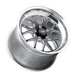 Weld S77 20x10 / 5x5in BP / 7.3in. BS Black Wheel (High Pad) - Non-Beadlock