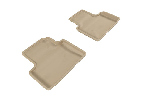 3D MAXpider 2007-2015 Infiniti Q40/G35/37 Kagu 2nd Row Floormats - Tan