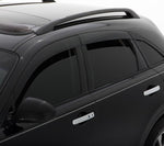 AVS 07-08 Honda Fit Ventvisor Low Profile Deflectors 6pc - Black