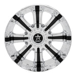 RBP 94R 20x10 6x135 BP / 5.5 BS 0mm Offset 87mm CB (Hub Centric) Chrome w/Black Inserts Wheel