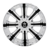 RBP 94R 20x10 6x135 BP / 5.5 BS 0mm Offset 87mm CB (Hub Centric) Chrome w/Black Inserts Wheel