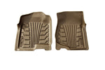 Lund 15-17 Chevy Silverado 2500 Crew Cab Catch-It Floormat Front Floor Liner - Tan (2 Pc.)