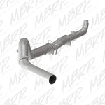 MBRP 01-07 2500/3500 Duramax Classic EC/CC 5in Down Pipe Back Single Side No Muffler AL