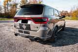 Corsa 21-22 Dodge Durango SRT Hellcat Cat-Back 2.75in Dual Rear Exit 4.5in Black PVD Pro-Series Tips