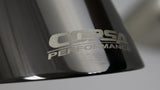 Corsa Single Universal 2.5in Inlet / 4.5in Outlet Black PVD Pro-Series Tip Kit