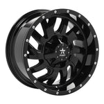 RBP 65R Glock 20x10 5x127/139.7 BP / 5.5 BS 0mm Offset 78mm CB (Hub Centric) Gloss Black Wheel