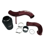 Wehrli 06-07 Chevrolet 6.6L LBZ Duramax 4in Intake Kit Stage 2 - WCFab Red