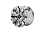RBP 94R 17x9.0 8x170 BP / 5 BS 0mm Offset 129mm CB (Hub Centric) Chrome w/Black Inserts Wheel