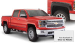 Bushwacker 16-17 Chevy Silverado 2500 HD Fleetside Pocket Style Flares 4pc - Quicksilver