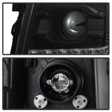 Spyder Chevy Silverado 1500 07-13 V2 Projector Headlights - LED DRL - Black PRO-YD-CS07V2-DRL-BK