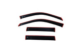 AVS 02-10 Ford Explorer (4 Door) Ventvisor In-Channel Front & Rear Window Deflectors 4pc - Smoke