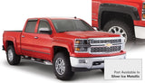 Bushwacker 16-17 Chevy Silverado 1500 Fleetside Pocket Style Flares 4pc - Quicksilver