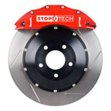 StopTech 10+ Camaro SS Front BBK w/ Red ST-60 Calipers Slotted 380x32mm Rotors Pads and SS Lines