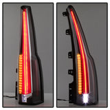 xTune GMC Yukon 15-17 LED Tail Lights (Escalade Style) - Black ALT-JH-GY15-2IN1LED-BK