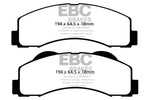 EBC 15+ Ford Expedition 3.5 Twin Turbo 2WD Extra Duty Front Brake Pads