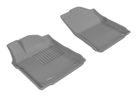 3D MAXpider 2013-2018 Toyota Avalon Kagu 1st Row Floormat - Gray