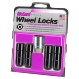 McGard Wheel Lock Nut Set - 4pk. (Cone Seat Duplex) 9/16-18 / 7/8 Hex / 2.5in. Length - Black