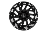 RBP 65R Glock 22x14 6x135 BP / 4.5 BS -76mm Offset 87mm CB (Hub Centric) Gloss Black Wheel