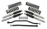 DV8 Offroad 07-18 Jeep Wrangler JK Rock Runner 2.5in Front & Rear Lift Kit w/ Track Bars