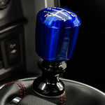 Raceseng Ashiko Shift Knob (Gate 1 Engraving) M12x1.5mm Adapter - Blue Translucent