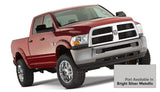 Bushwacker 16-18 Dodge Ram 2500 Fleetside Pocket Style Flares 4pc 76.3/98.3in Bed - Bright Silver