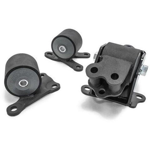 Innovative 96-00 Civic B/D Series Black Steel Mounts 60A Bushings (3 Bolt)