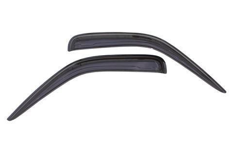 AVS 02-06 Cadillac Escalade Aerovisor Front Outside Mount Window Deflector 2pc - Smoke
