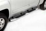 Lund 09-15 Dodge Ram 1500 Quad Cab (Trucks Built Before 7/1/15) 80x5in. Oval Bent Nerf Bars - Chrome