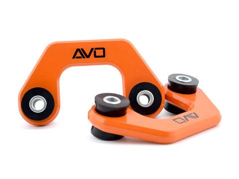 AVO Suspension Rear Solid Endlinks w/Polyurethane - 02-07 Subaru WRX
