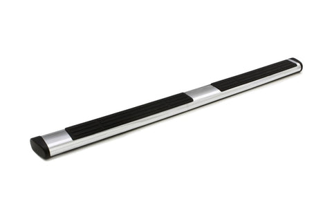 Lund 07-17 Chevy Silverado 1500 Crew Cab 6in. Oval Straight Chrome Nerf Bars - Chrome