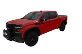 Bushwacker 19 Chevrolet Silverado 1500 OE-Style 4PC Fender Flares Black Smooth