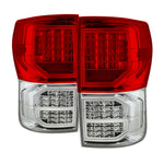 Xtune Toyota Tundra 07-13 LED Tail Lights Rec Clear ALT-JH-TTU07-LED-G2-RC