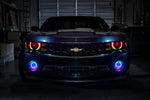 Oracle Chevrolet Camaro 10-13 LED Fog Halo Kit - ColorSHIFT