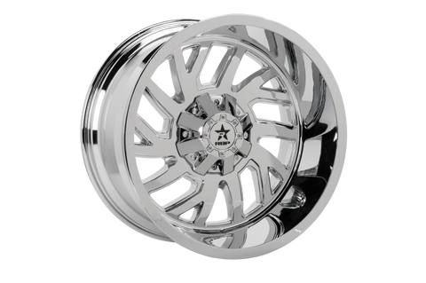 RBP 65R Glock 22x12 8x170 BP / 4.75 BS -44mm Offset 129mm CB (Hub Centric) Chrome Wheel