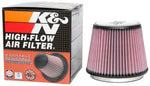 K&N Universal Clamp-On Air Filter 6in FLG / 7-1/2in B / 5-7/8in T / 6in H