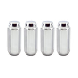 McGard Hex Lug Nut (Cone Seat / Duplex) M14X2.0 / 13/16 Hex / 2.25in. Length (4-Pack) - Chrome