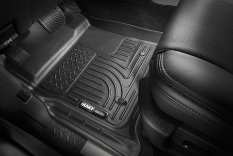 Husky Liners 18-19 Ford Expedition Max Ltd./Plat./XL/XLT WeatherBeater Black 3rd Seat Floor Liner