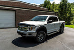 AVS 15-18 Ford F-150 High Profile Bugflector II Hood Shield - Smoke