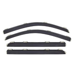 AVS 12-18 Ford Focus Ventvisor In-Channel Front & Rear Window Deflectors 4pc - Smoke