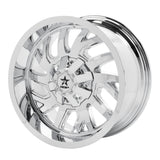 RBP 65R Glock 20x10 5x127/139.7 BP / 6 BS 10mm Offset 78mm CB (Hub Centric) Chrome Wheel
