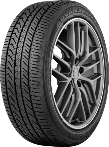 Yokohama Advan Sport A/S+ Tire - 225/40R19 93Y