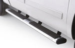 Lund 07-17 Chevy Silverado 1500 Crew Cab 6in. Oval Straight Chrome Nerf Bars - Chrome
