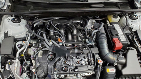 J&L 18-22 Toyota Camry 3.5L V6 Oil Separator 3.0 Passenger Side - Black Anodized