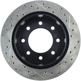 StopTech 00-08 Chevy Avalanche Slotted & Drilled Right Rear Rotor