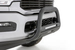 Lund 07-17 Jeep Wrangler Bull Bar w/Light & Wiring - Black