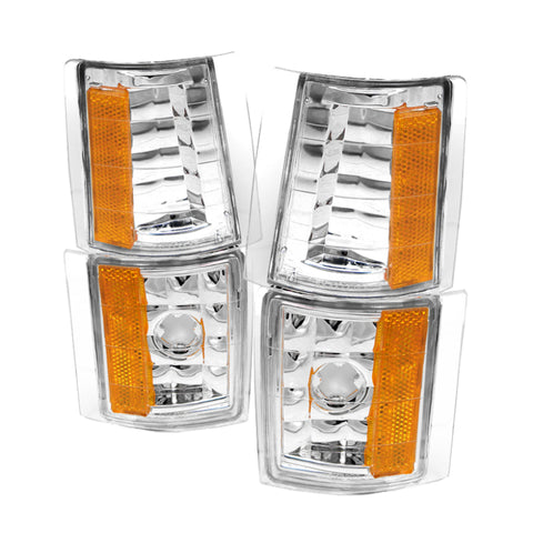 Xtune GMC C/K 94-98 4pcs Amber Corner Lights Euro CCL-GCK88-E-AM