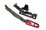 BuiltRight Industries 09-14 Ford F-150 SuperCrew Rear Seat Release - Olive Strap