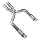 Kooks 11-14 Ford Mustang GT Header and Catted Connection Kit-3x2-3/4in X-Pipe