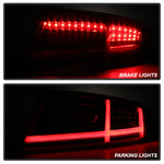 Spyder Audi TT 07-12 LED Tail Lights Black ALT-YD-ATT07-LED-BK