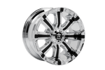 RBP 94R 20x10 6x135 BP / 5.5 BS 0mm Offset 87mm CB (Hub Centric) Chrome w/Black Inserts Wheel